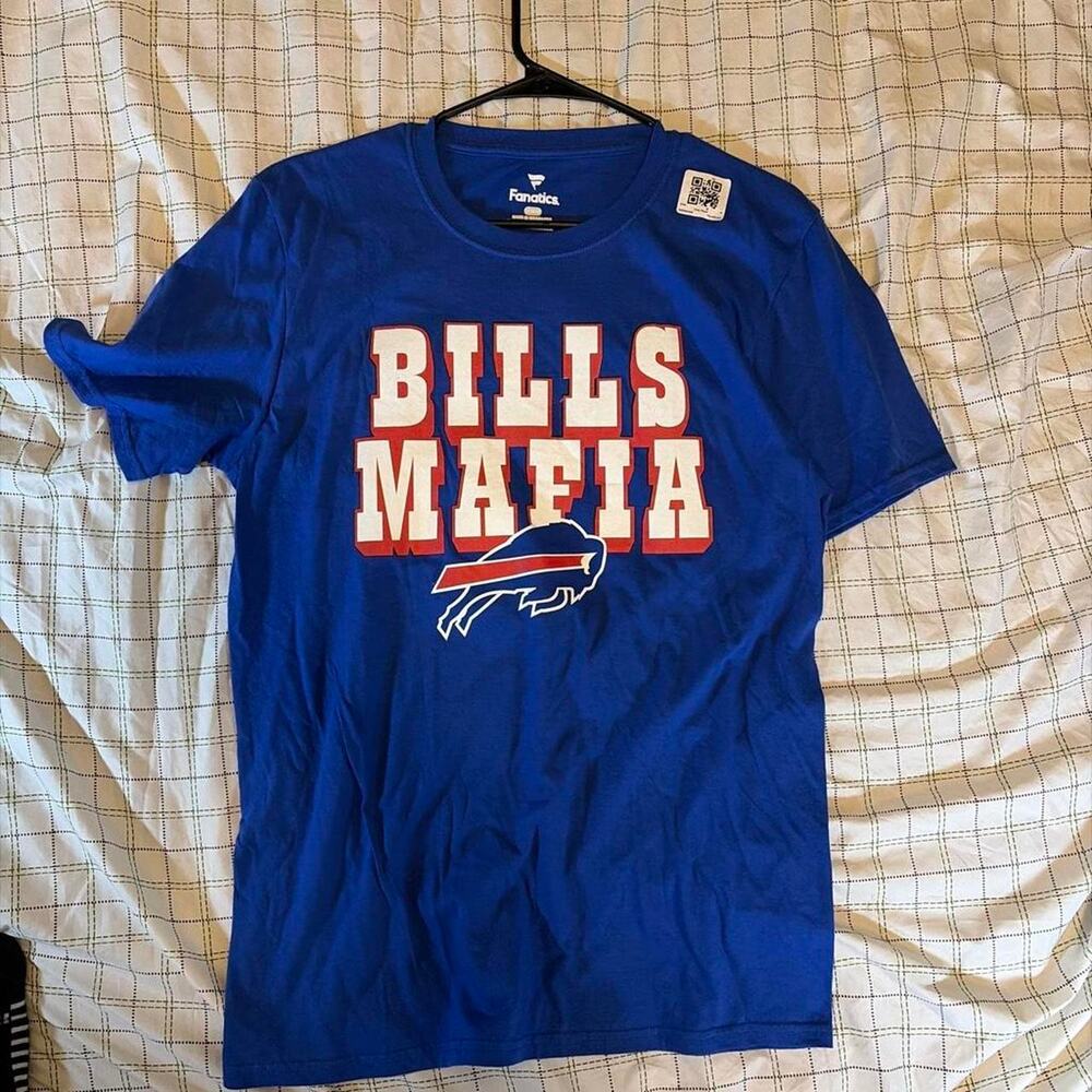 NFL Men's Medium Buffalo Bills Blue T-Shirt Size M